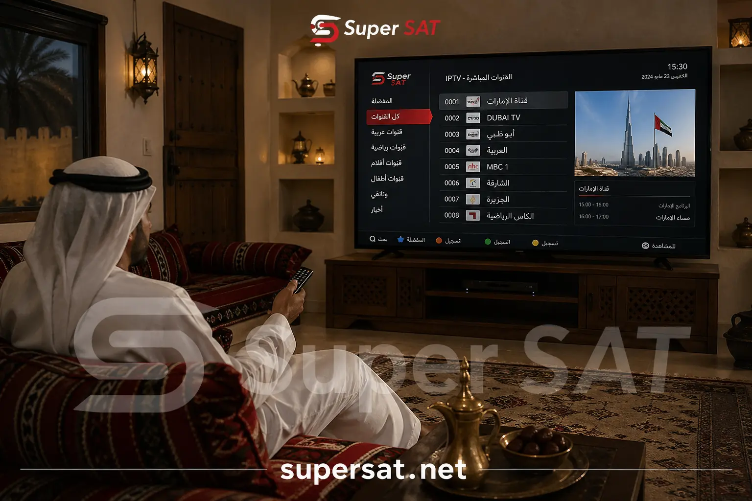 اشتراك IPTV في الإمارات - IPTV in UAE 4K