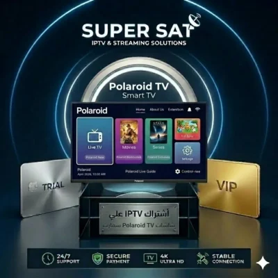 اشتراك IPTV على شاشة بولارويد Polaroid TV