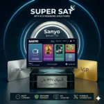 اشتراك IPTV على شاشة سانيو Sanyo TV