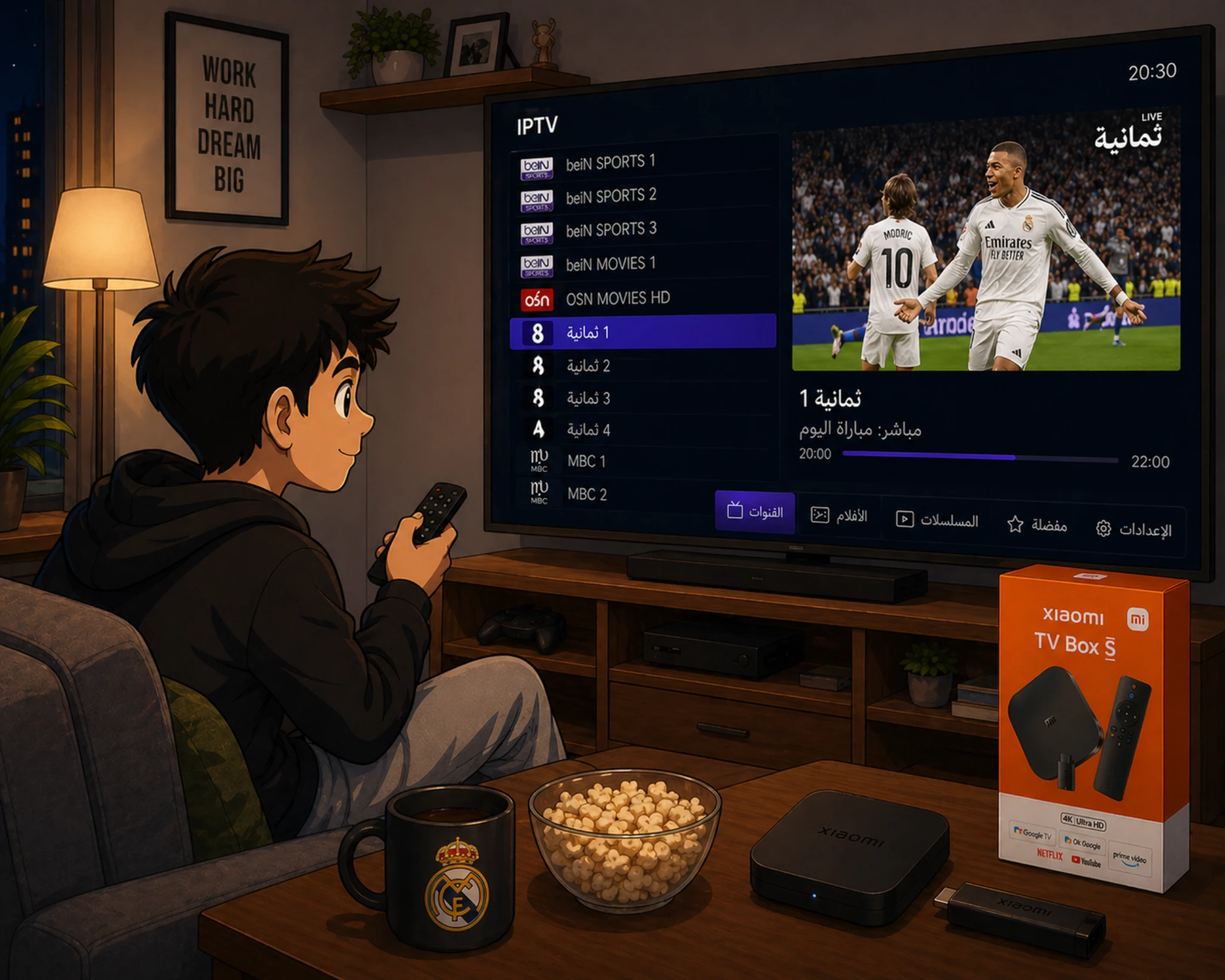 اشتراك IPTV لجميع أجهزة Xiaomi TV Box & Stick