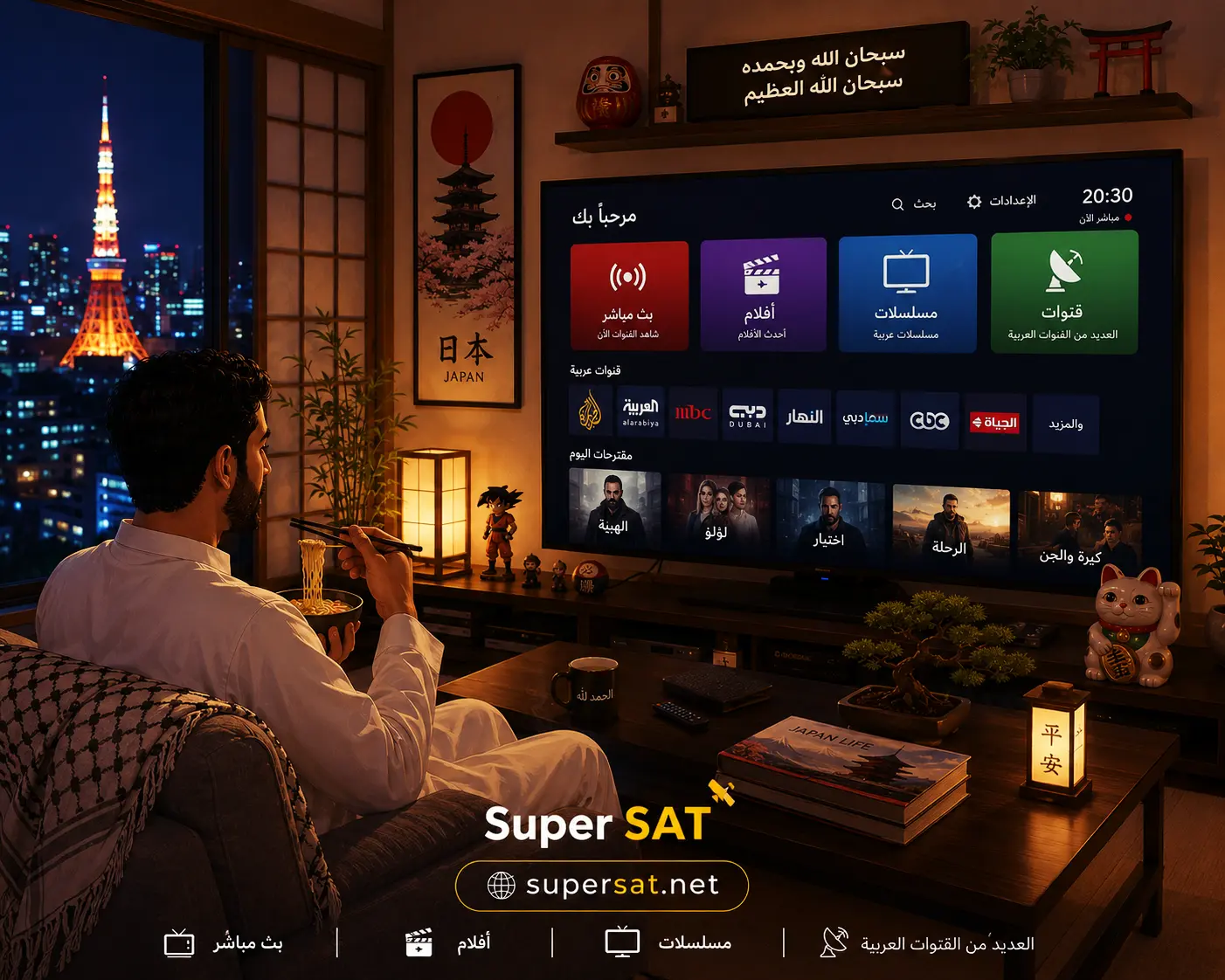 اشتراك IPTV في اليابان - IPTV in Japan 4K